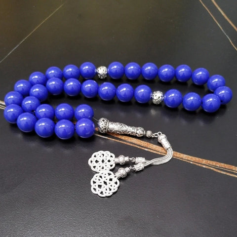 Blue Prayer Beads-ToShay.org