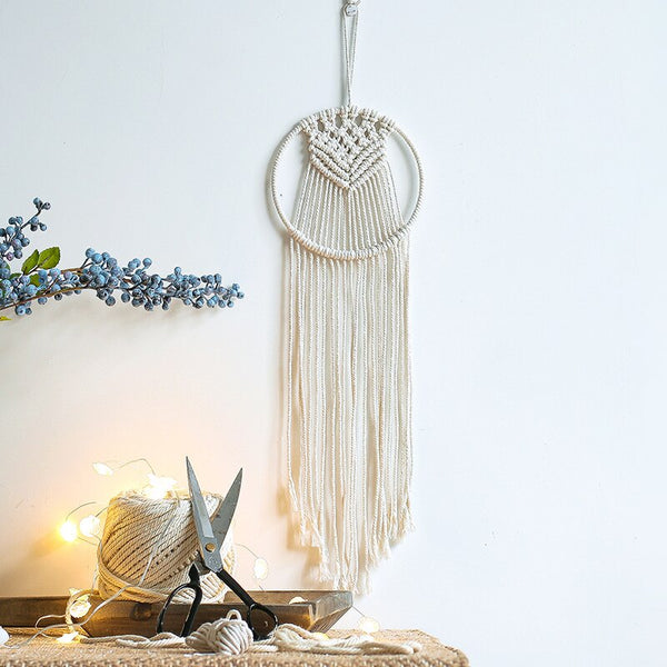 Macrame Moon Wall Hanging-ToShay.org