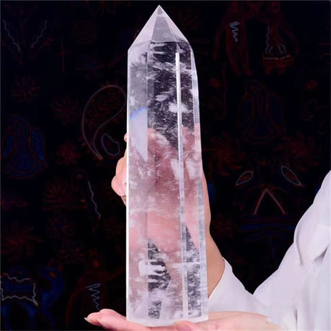 Clear Quartz Crystal Wand Point-ToShay.org