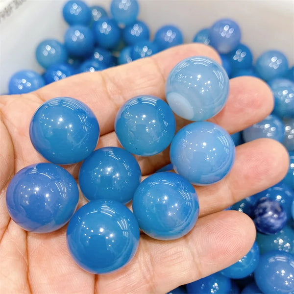 Blue Agate Balls-ToShay.org