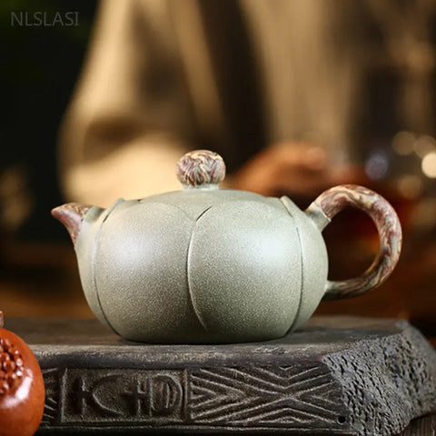 Lotus Clay Teapot-ToShay.org