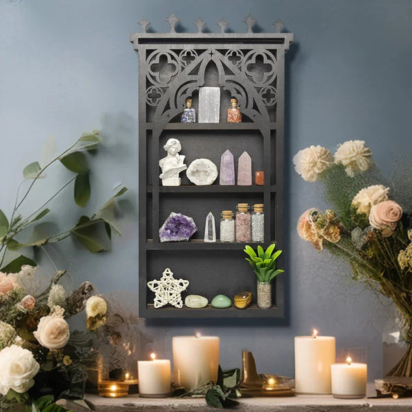 Gothic Wall Mounted Shelf-ToShay.org