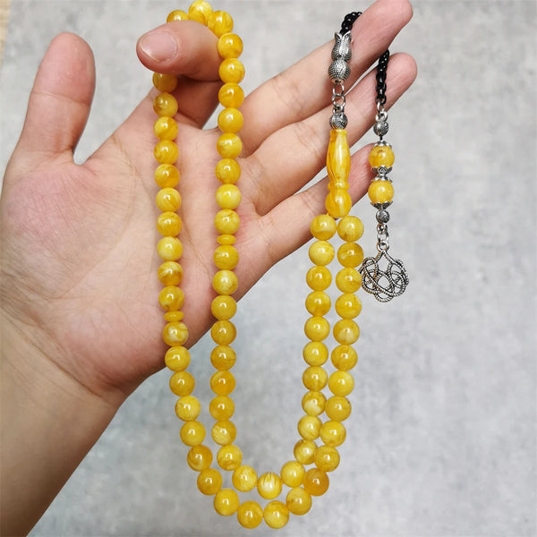 Yellow Prayer Beads-ToShay.org