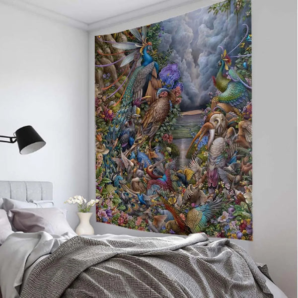 Psychedelic Art Tapestry-ToShay.org