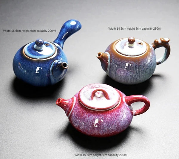 Glazed Ceramic Teapots-ToShay.org