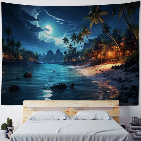 Seascape Art Tapestry-ToShay.org