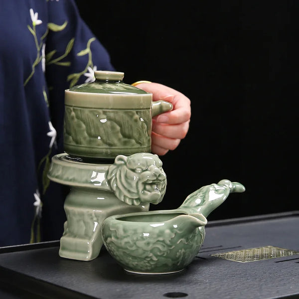 Celadon Zodiac Tea Sets-ToShay.org