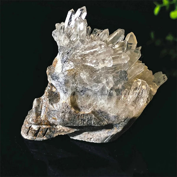 Mixed Crystal Cluster Skull-ToShay.org