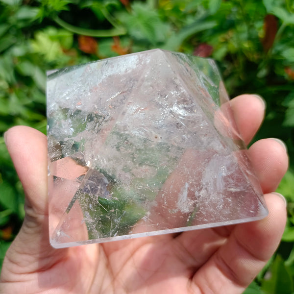 Clear Quartz Crystal Pyramid-ToShay.org