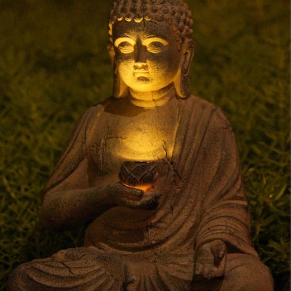 Solar Buddha Statue-ToShay.org