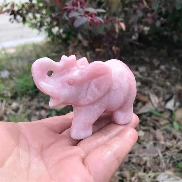 Pink Opal Elephant-ToShay.org