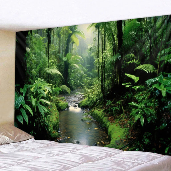 Tropical Rainforest Tapestry-ToShay.org