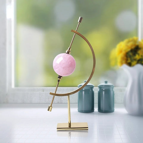 Gold Crystal Ball Stand-ToShay.org