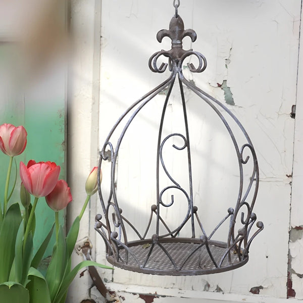 Birdcage Hanging Basket-ToShay.org