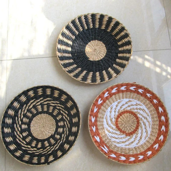 Straw Wall Plate-ToShay.org