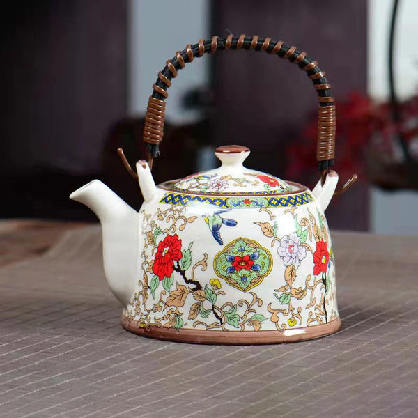 Glaze Porcelain Tea Pot-ToShay.org