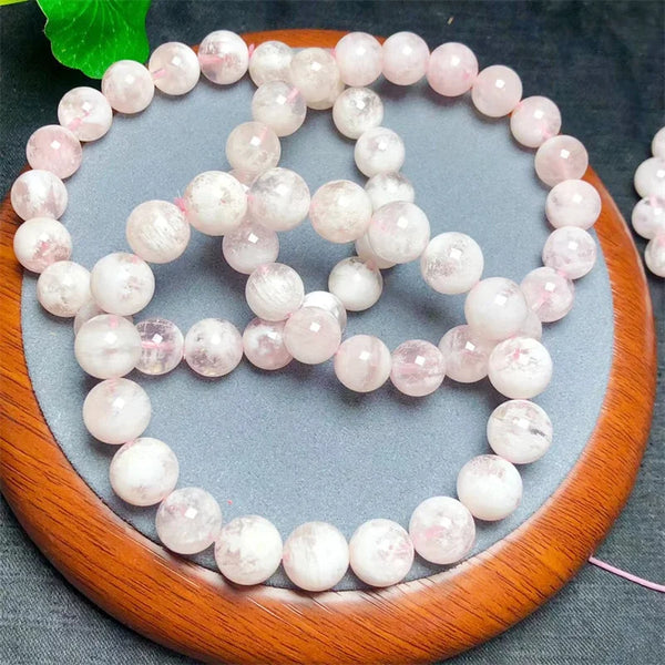 Pink Snowflake Quartz Bracelet-ToShay.org