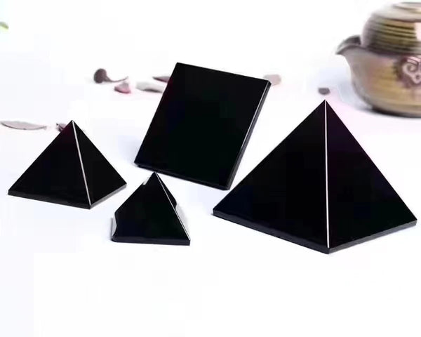 Black Obsidian Pyramid-ToShay.org