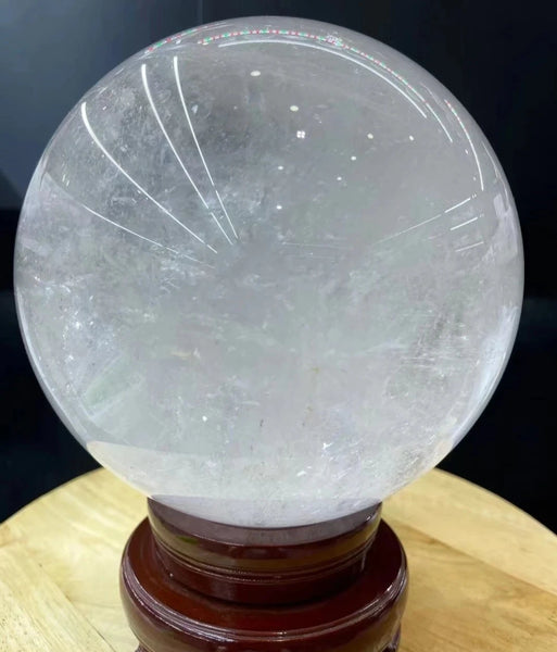 White Quartz Crystal Ball-ToShay.org