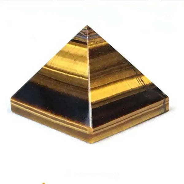 Yellow Tigers Eye Pyramid-ToShay.org