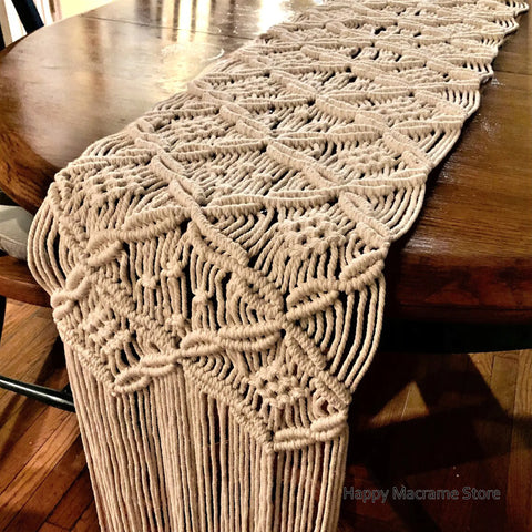 Macrame Table Runner-ToShay.org