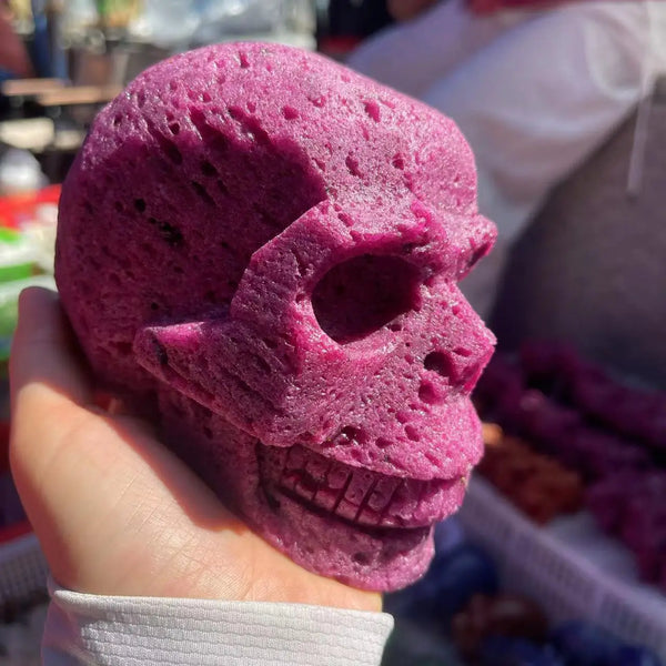 Red Ruby Dragon Fruit Skull-ToShay.org