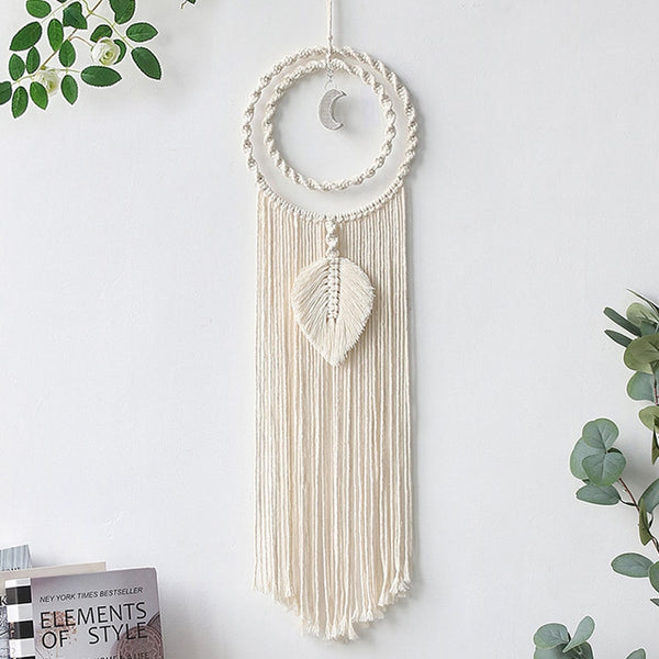 Macrame Moon Wall Hanging-ToShay.org