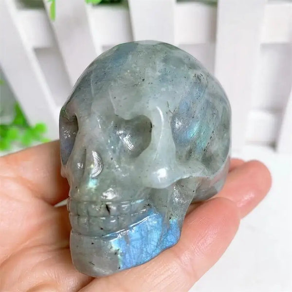 Blue Labradorite Skull-ToShay.org