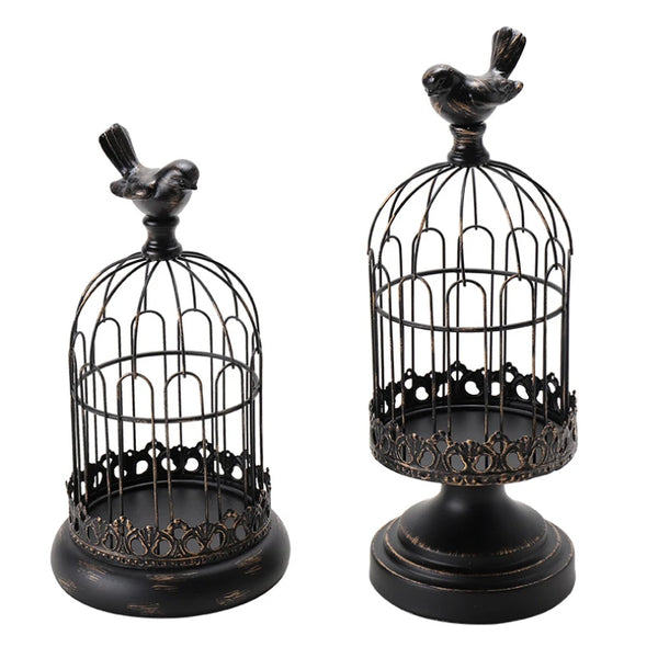 Bird Cage Candle Holder-ToShay.org