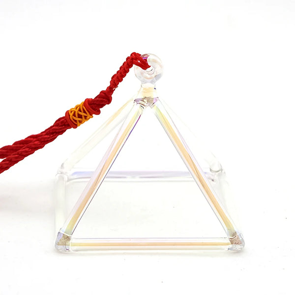 Rainbow Crystal Singing Pyramid-ToShay.org