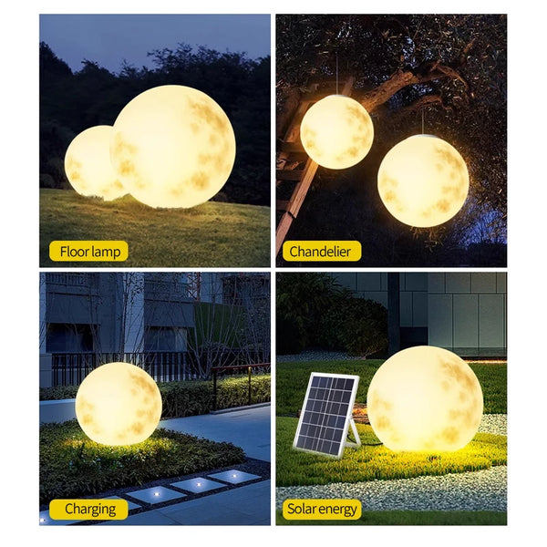 Moon Lawn Lamp-ToShay.org