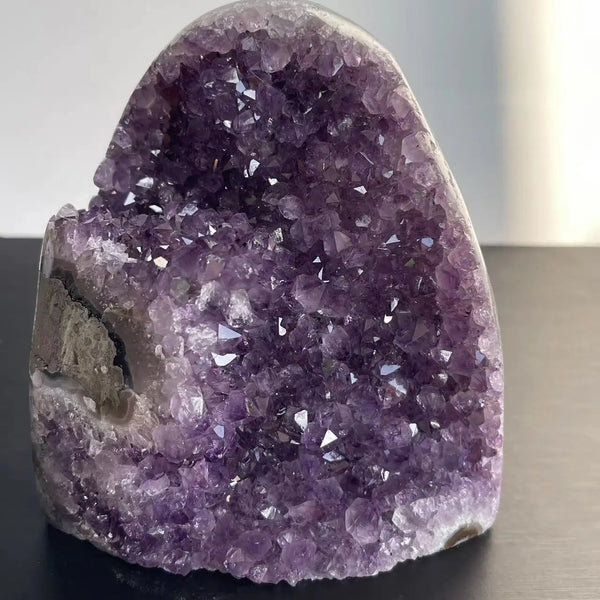 Purple Amethyst Crystal Cluster-ToShay.org