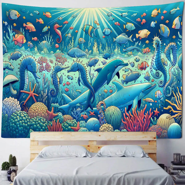 Jungle Animals Tapestry-ToShay.org