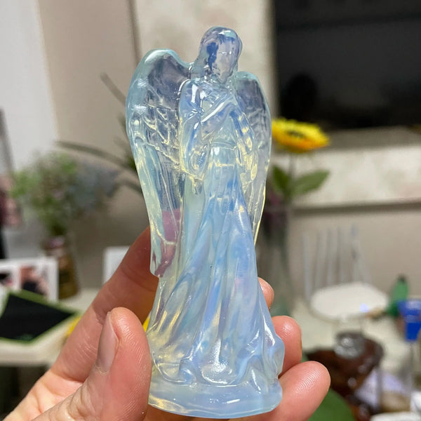 White Opalite Angel-ToShay.org