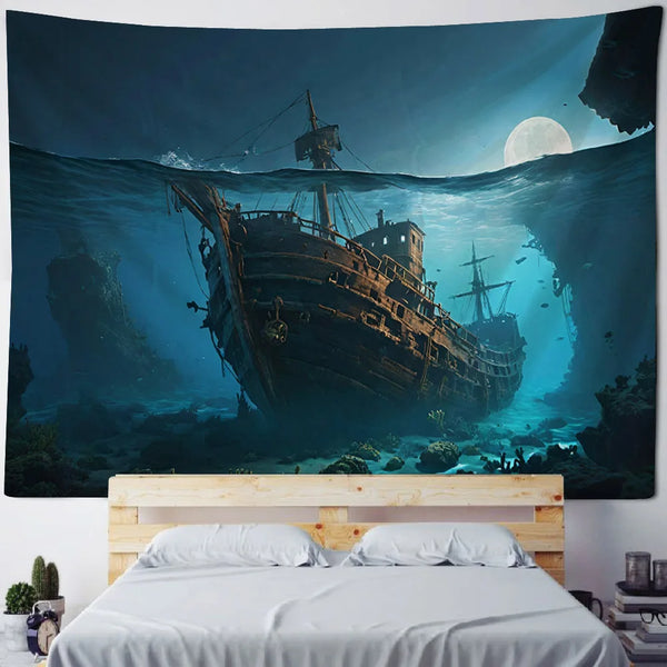 Ship Art Tapestry-ToShay.org