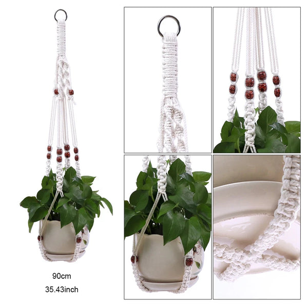 Macrame Plant Baskets-ToShay.org