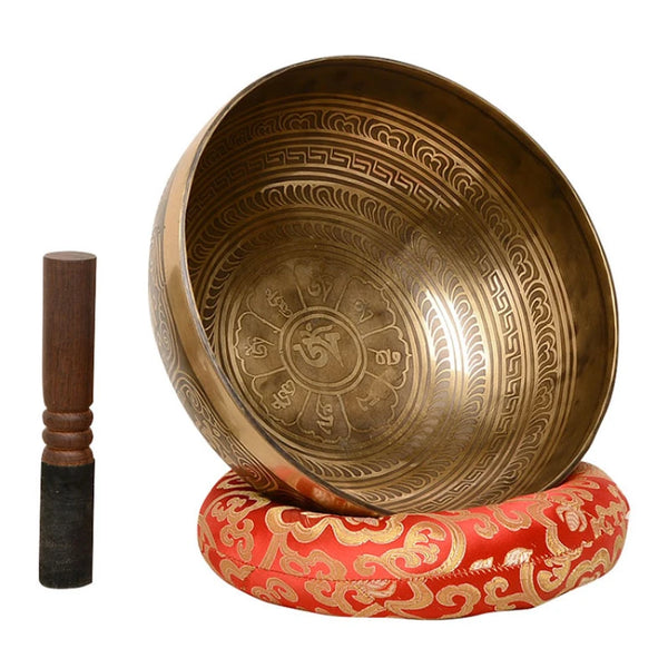 Tibetan Bronze Singing Bowl-ToShay.org