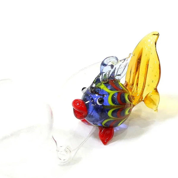 Glass Floating Fish Pendant-ToShay.org