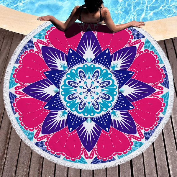 Mandala Beach Mat-ToShay.org