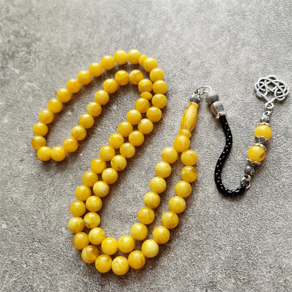 Yellow Prayer Beads-ToShay.org