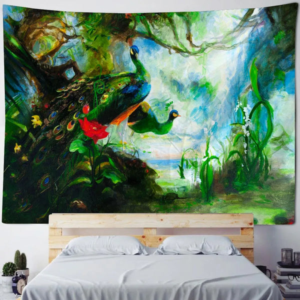 Jungle Animals Tapestry-ToShay.org