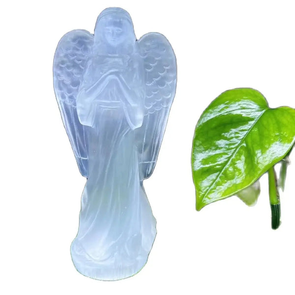 White Selenite Angel-ToShay.org