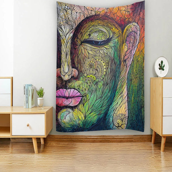 Buddha Art Tapestry-ToShay.org