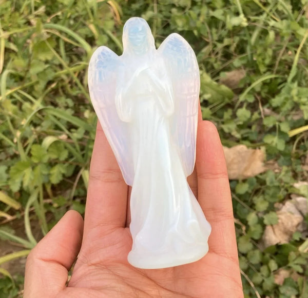 White Opalite Angel-ToShay.org