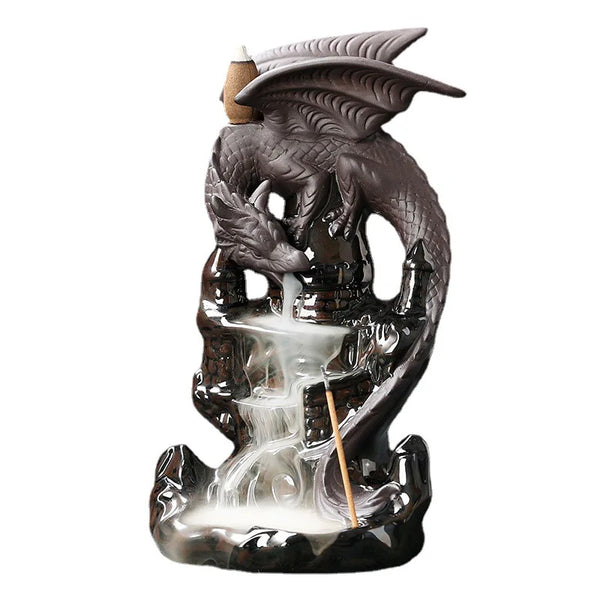 Dragon Waterfall Incense Holder-ToShay.org