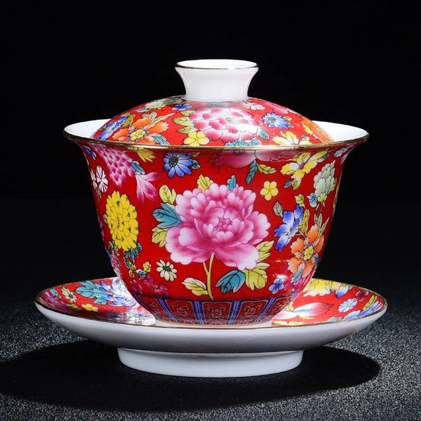 Gaiwan Ceramic Tea Tureen-ToShay.org