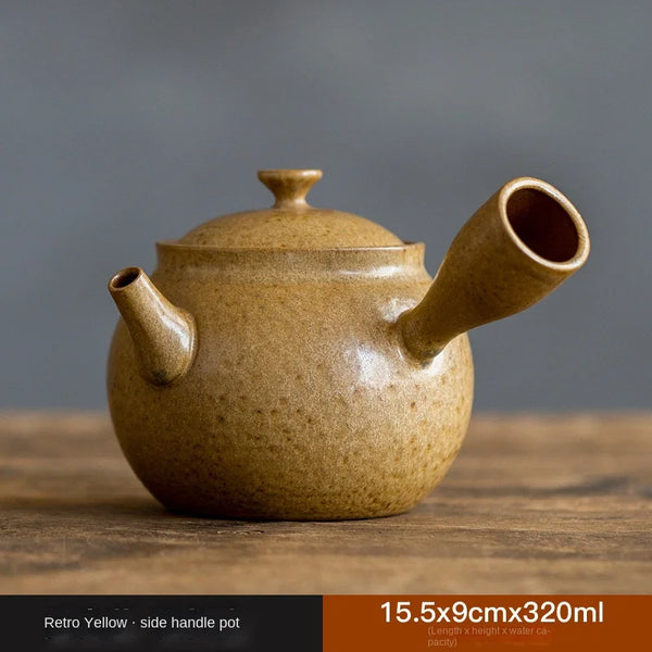 Kiln Iron Glaze Teapots-ToShay.org