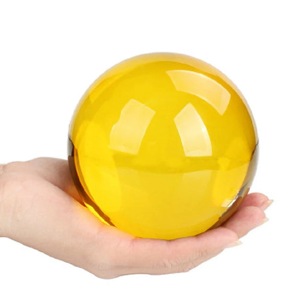 Yellow Topaz Crystal Ball-ToShay.org