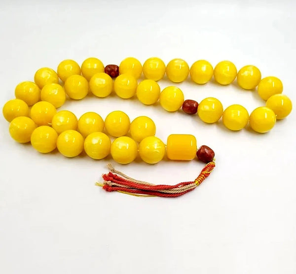 Yellow Prayer Beads-ToShay.org