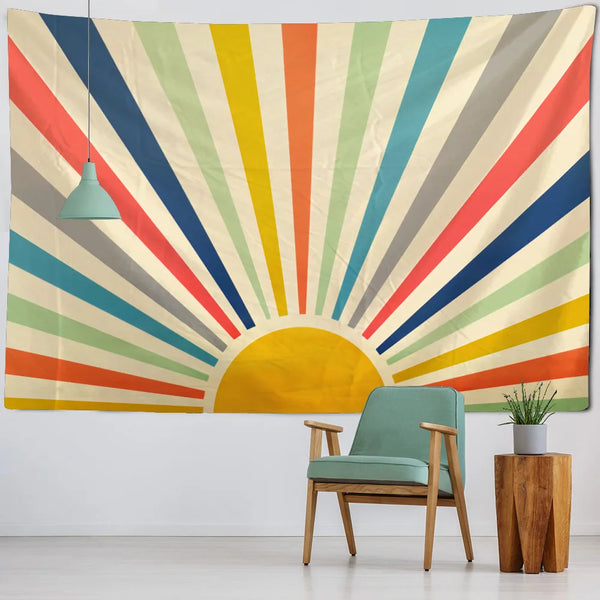 Sun Ray Art Tapestry-ToShay.org